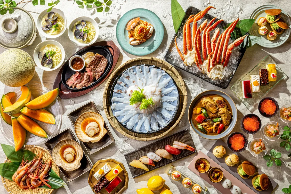 여름의 홋카이도 페어 뷔페 라인업
