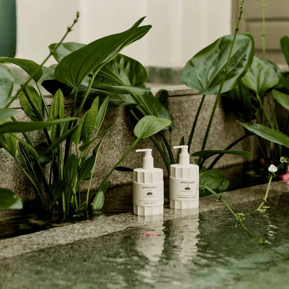 The Whispers Of The Fan amenity collection by Amouage