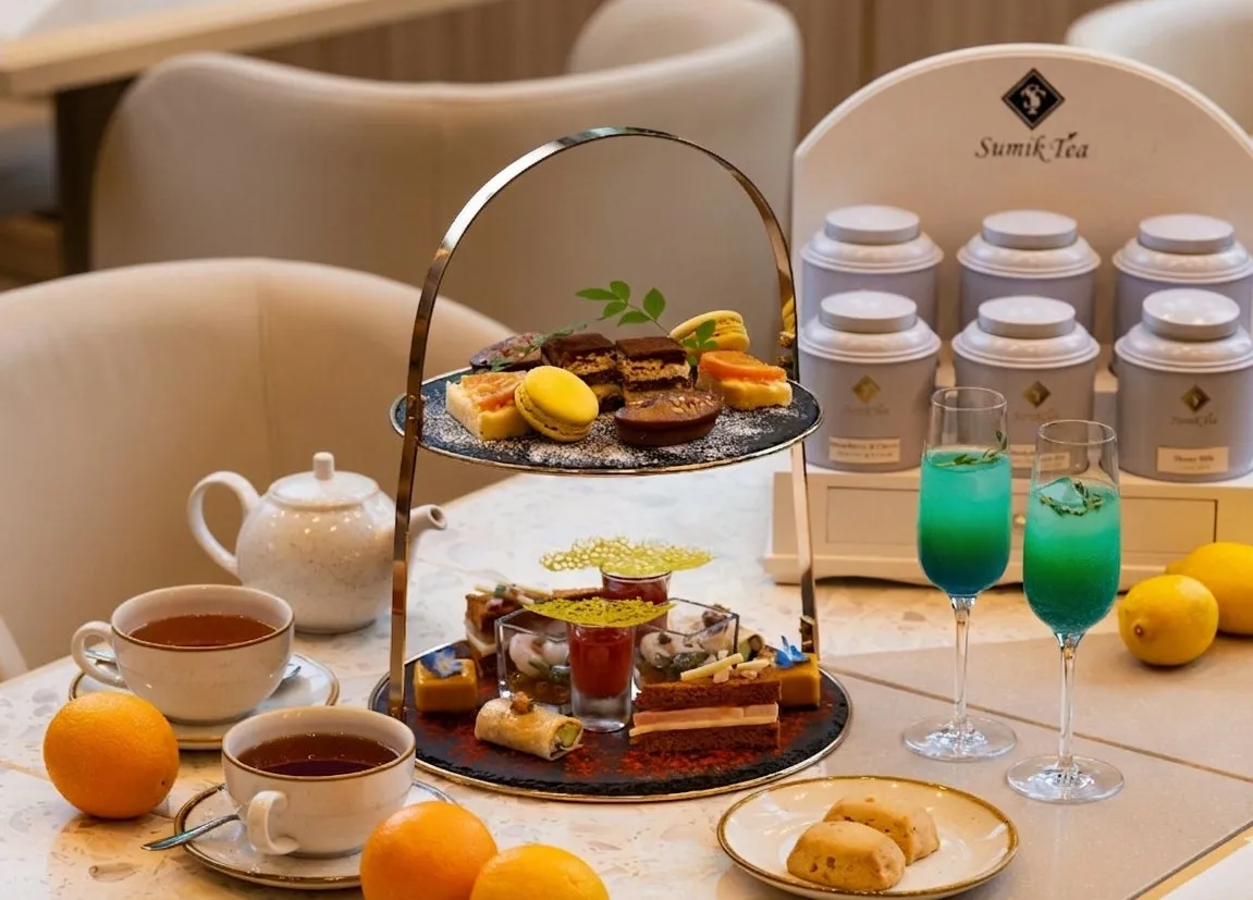 Summer Afternoon Tea set at YOTEL Tokyo Ginza