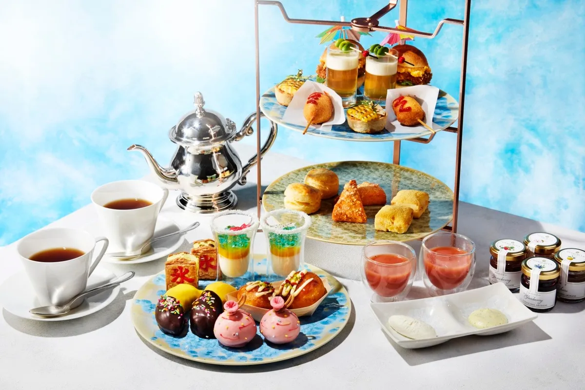 Tropical Summer Festival Afternoon Tea set at Shangri-La Tokyo