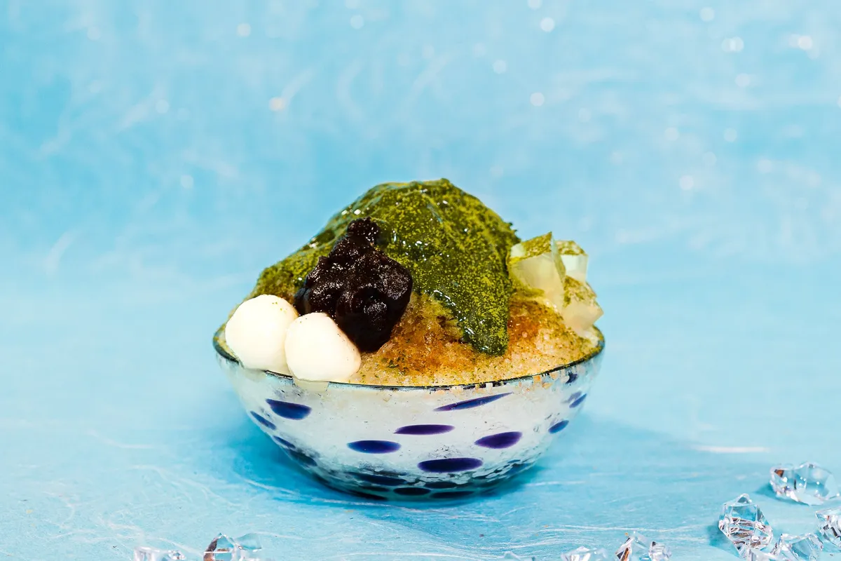 Tosa tea shaved ice