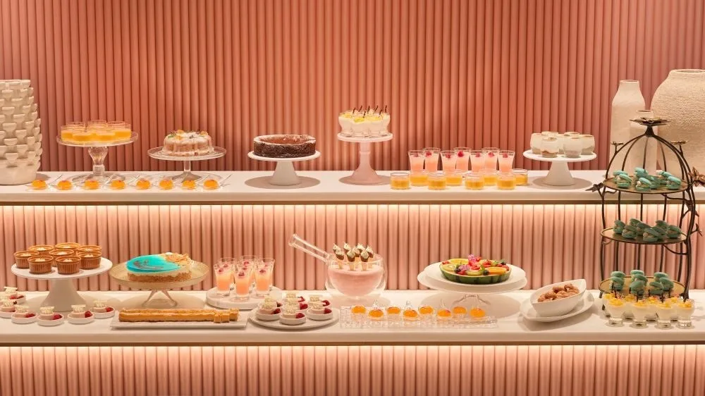 Seasonal dessert selection