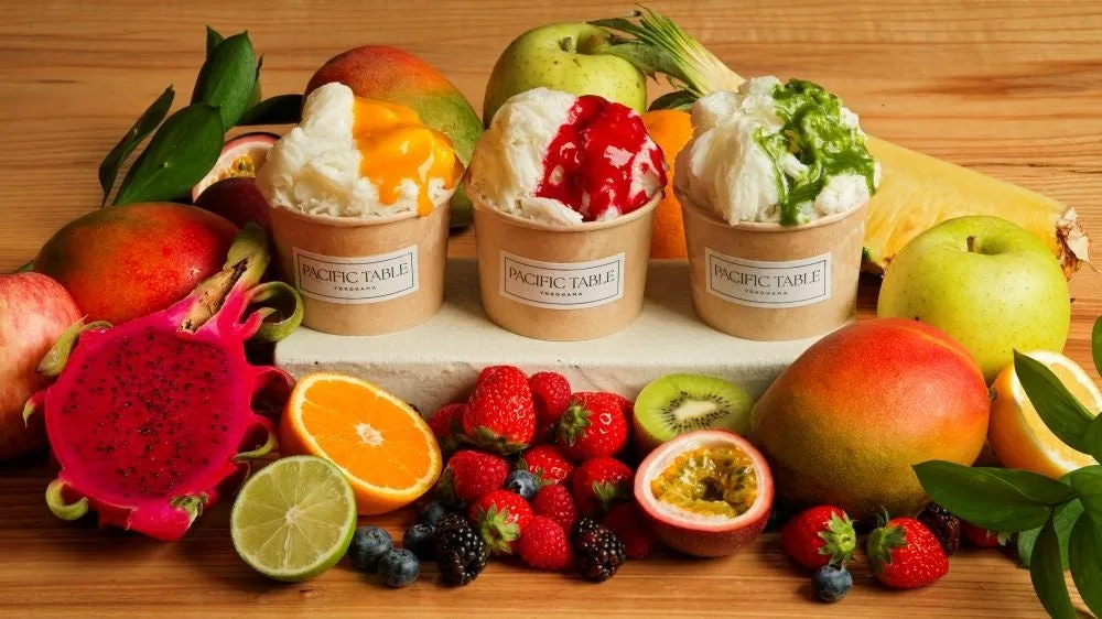 Customizable shaved ice