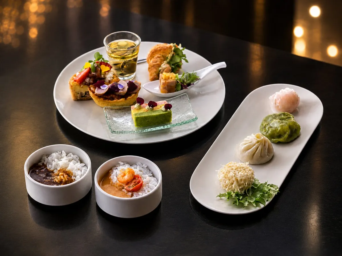 Executive Lounge food selection