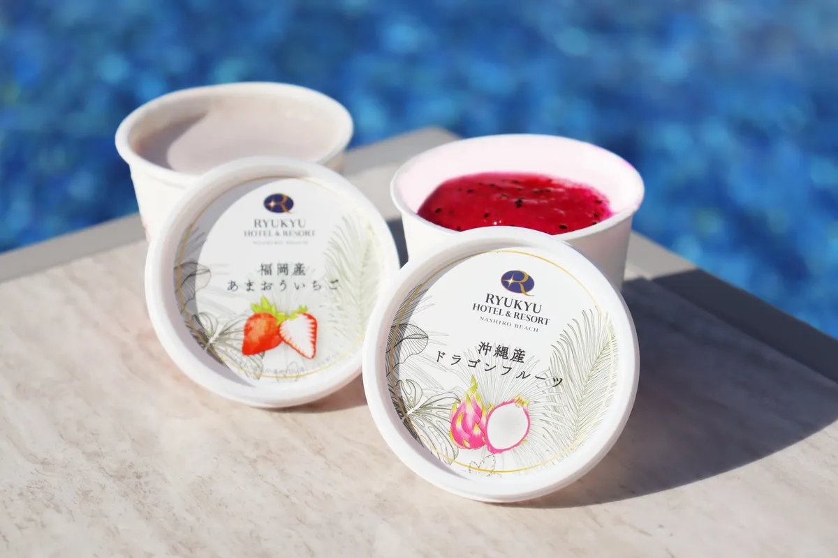 Original hotel gelato cups
