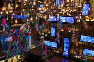 THE LIVELY FUKUOKA HAKATA Debuts Summer Flower Art and Shaved Ice Parfaits