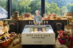 Hoshino Resorts Tomamu to Debut Potato Salad Gelato Shop for Autumn