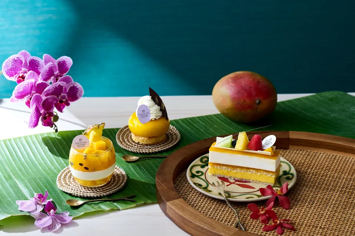 Tropical sweets assortment at Toastina