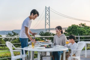 Seaside Hotel Maiko Villa Kobe Opens Summer BBQ with Bridge Views