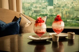 Seasonal Shaved Ice and Cocktails at Four Seasons Hotel Tokyo at Otemachi