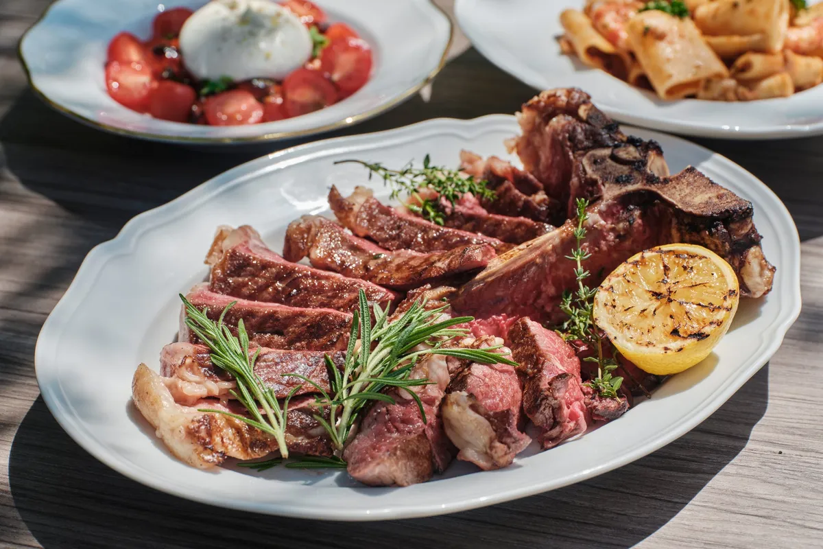 Italian cuisine at Riva Ristorante
