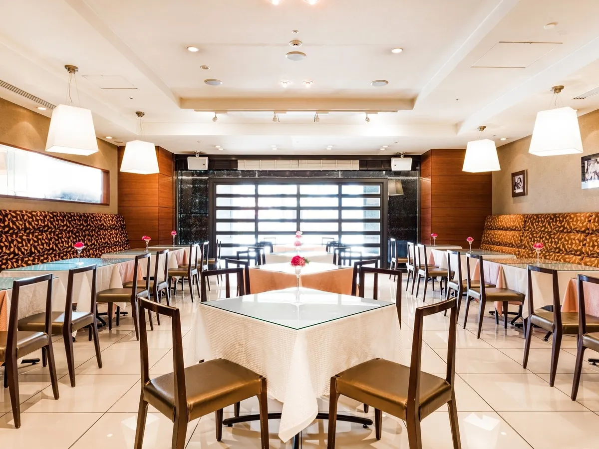 Interior of Cafe Restaurant Oasis
