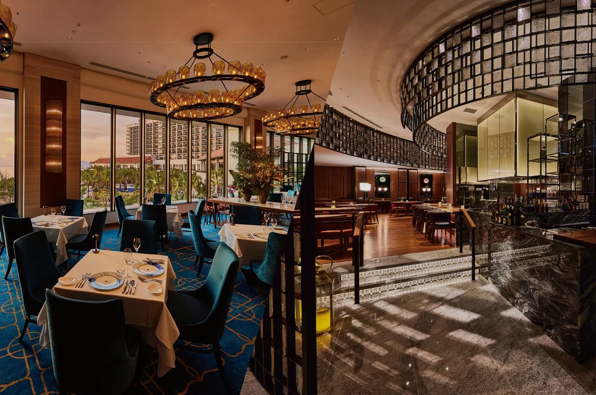 Interiors of MILANO and Kanazawa restaurants