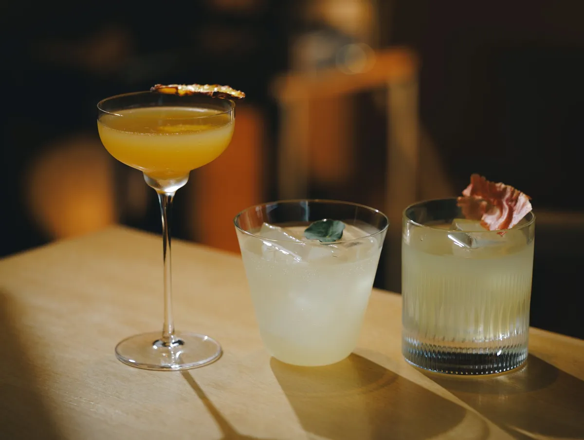 Three seasonal cocktails and mocktails