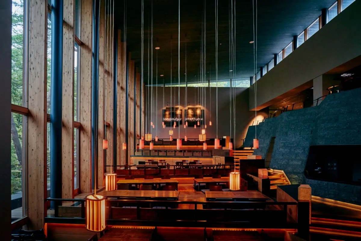 Interior of Nihon Ryori Kasuke