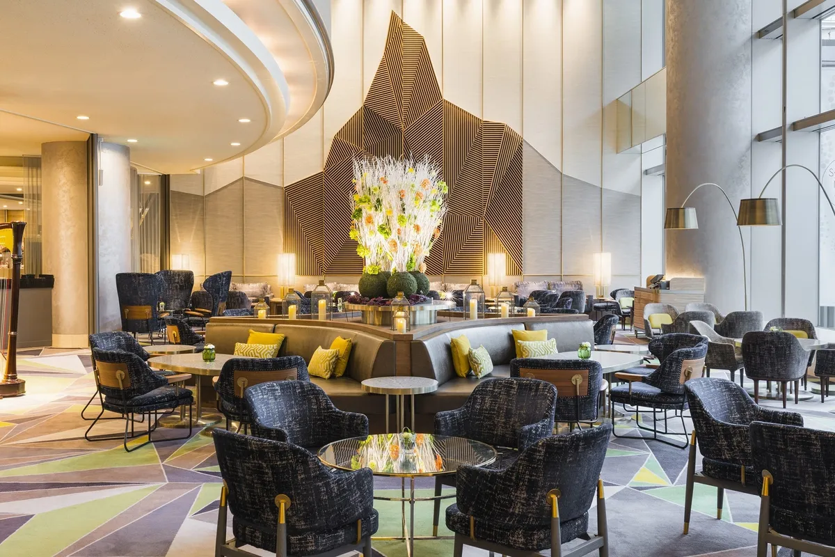 The interior of The Lounge at Swissôtel Nankai Osaka