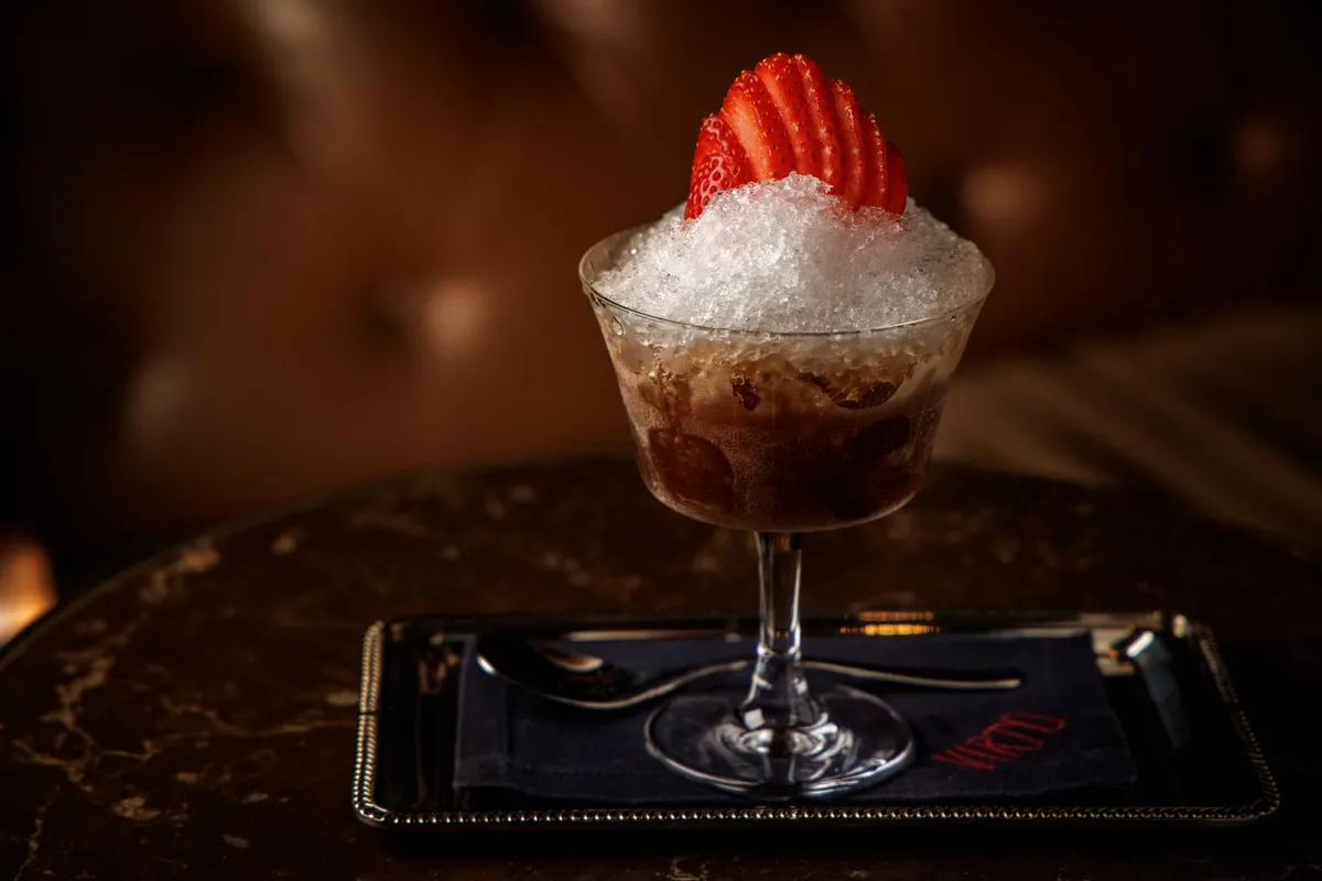 The Strawberry Shaved Ice Daiquiri