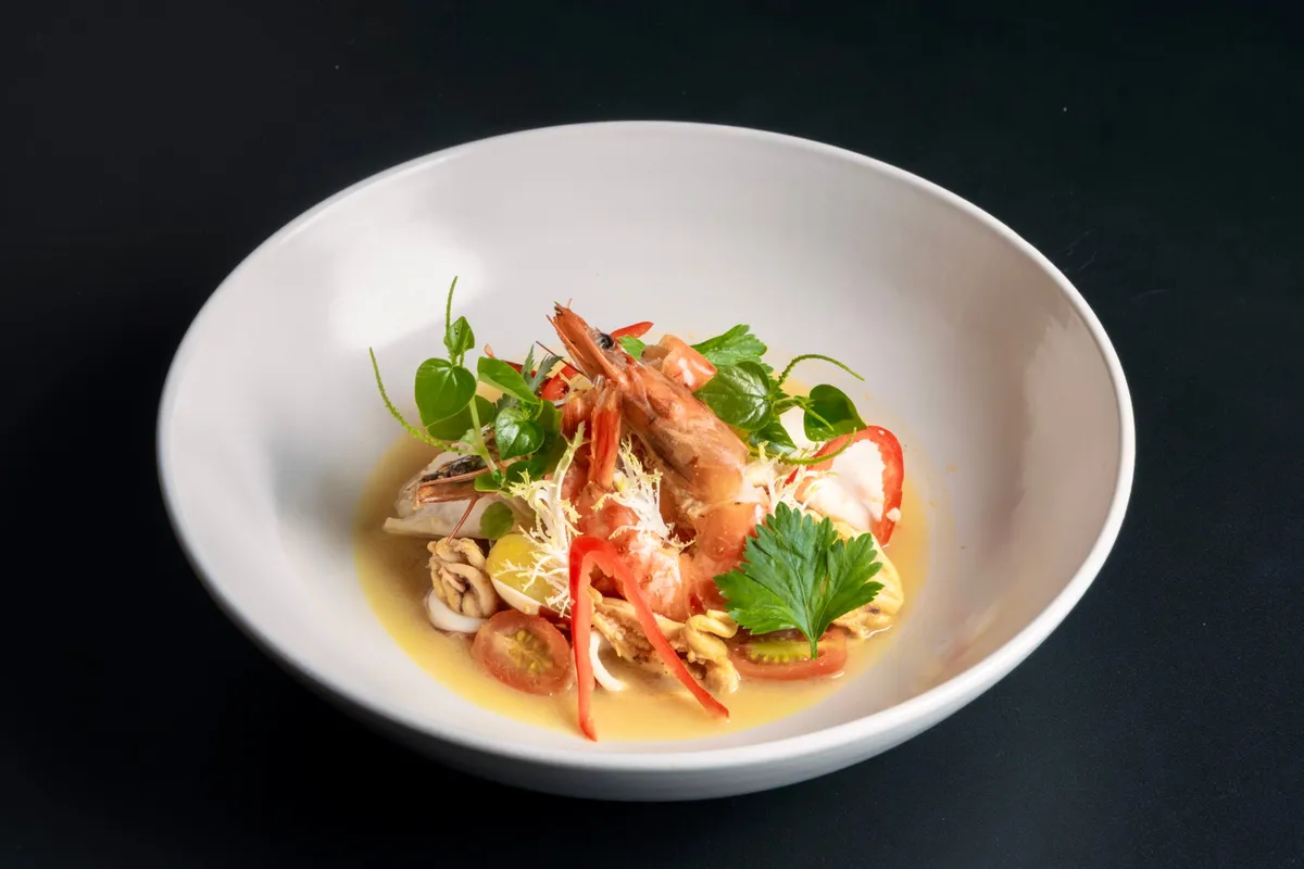 Laut Campur seafood stew