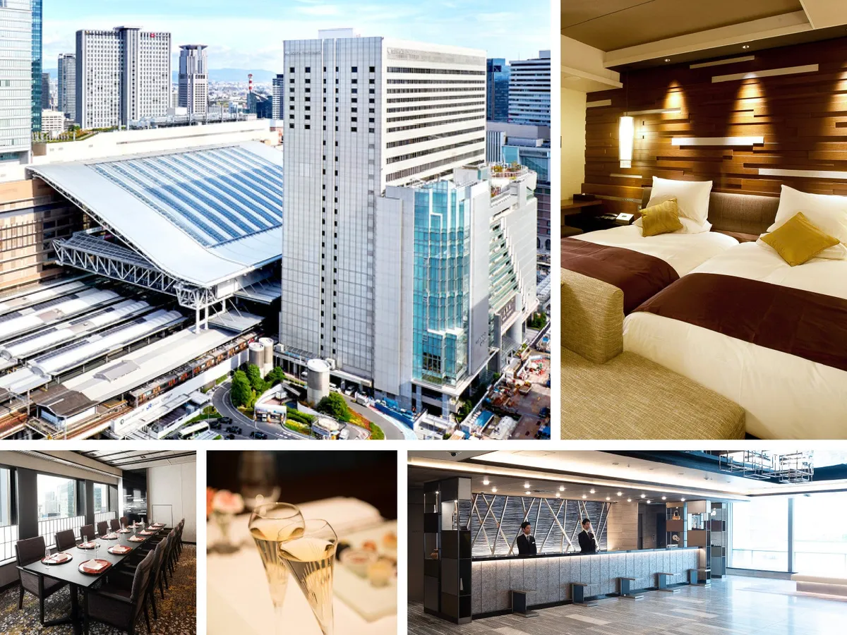 Hotel Granvia Osaka exterior and interior facilities