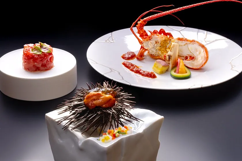French Kaiseki course