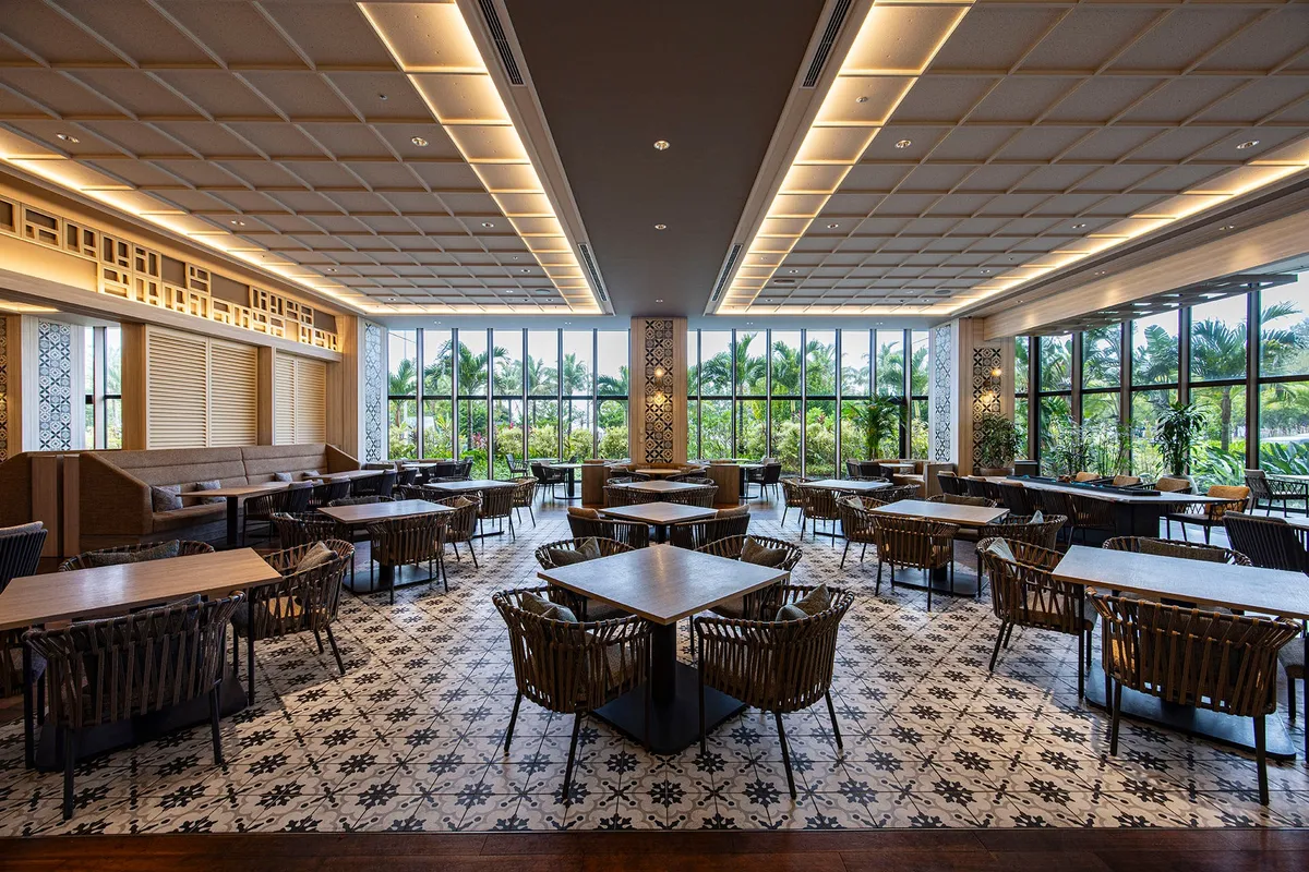 The interior of All Day Dining Jinon