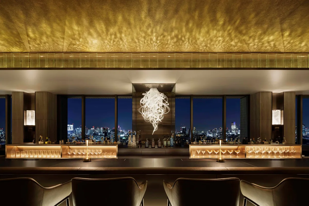 Bar counter at Escalier