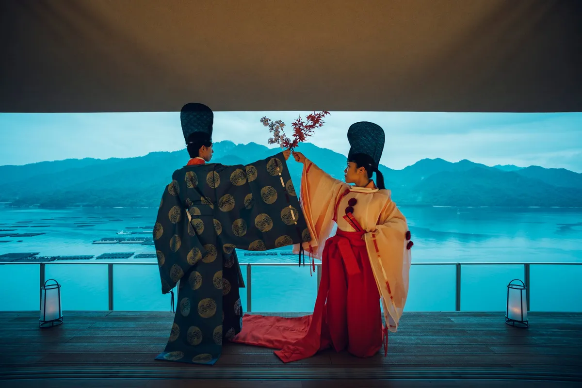 Shirabyoshi dance performance