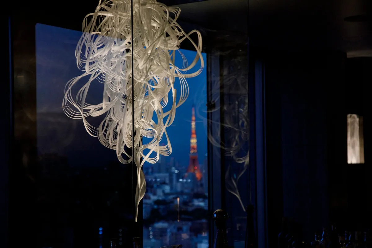 Tokyo Tower view from the bar