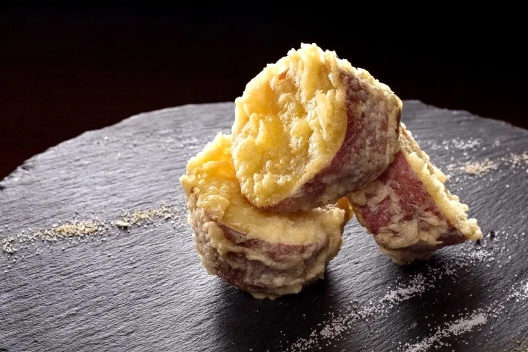 Sweet potato tempura