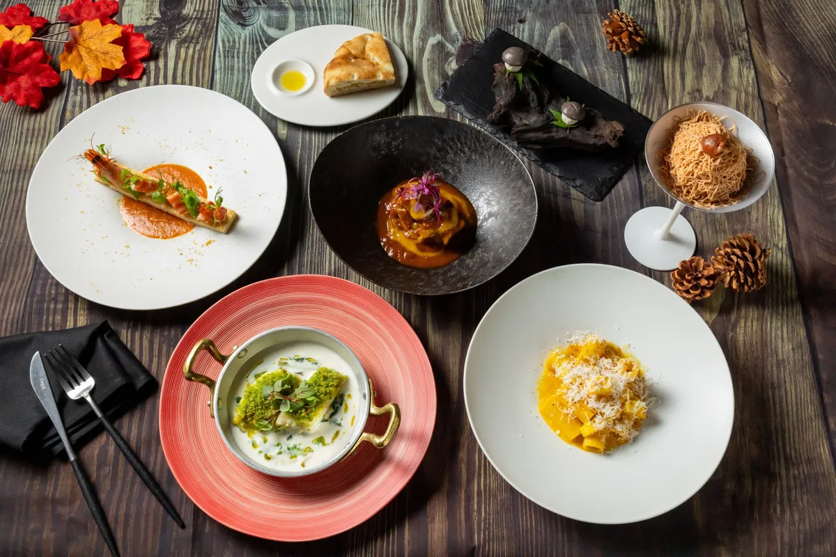 Autumn lunch course at THE LIVELY FUKUOKA HAKATA