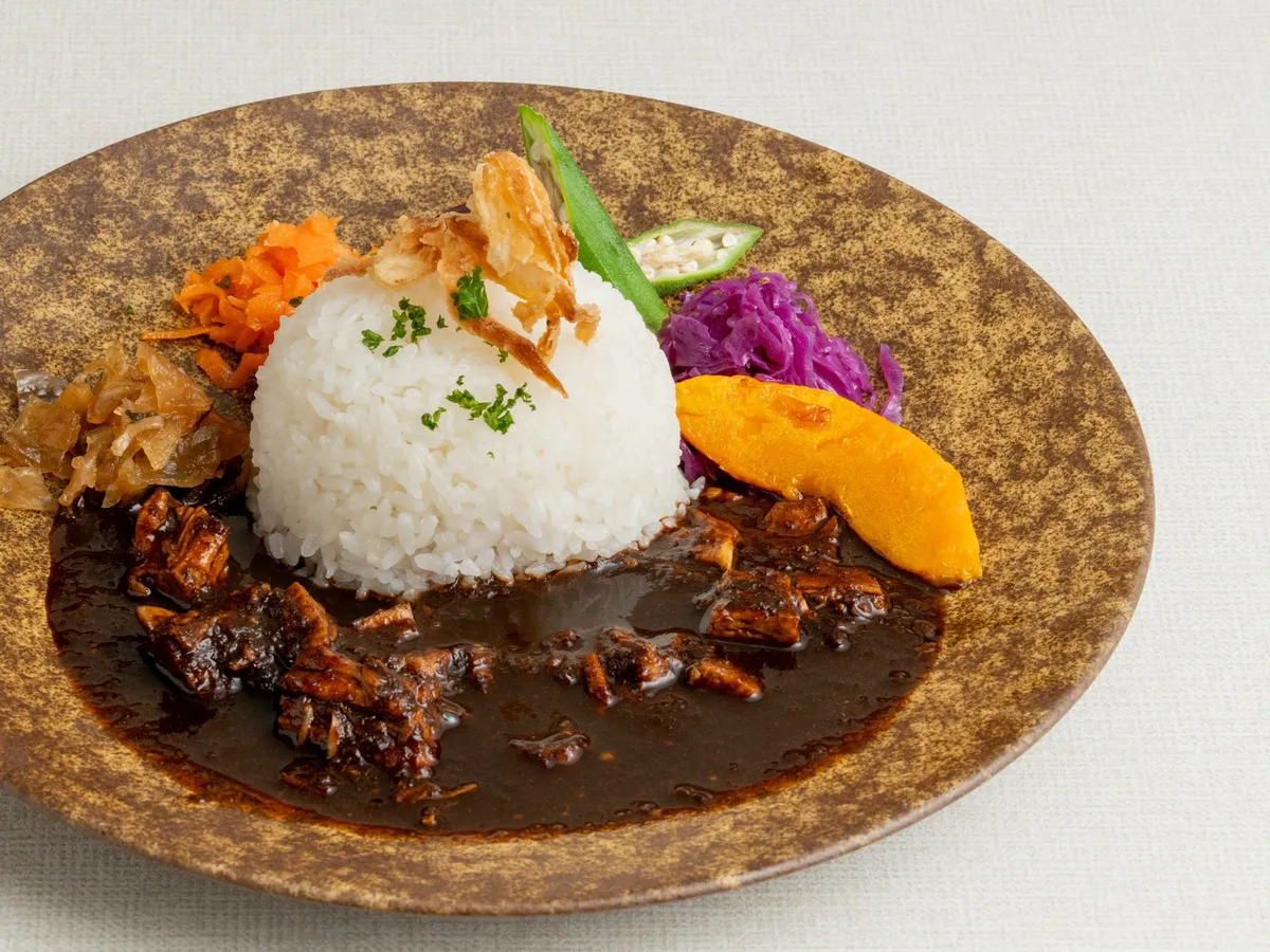 Chef's Special Keima Curry with seasonal vegetables