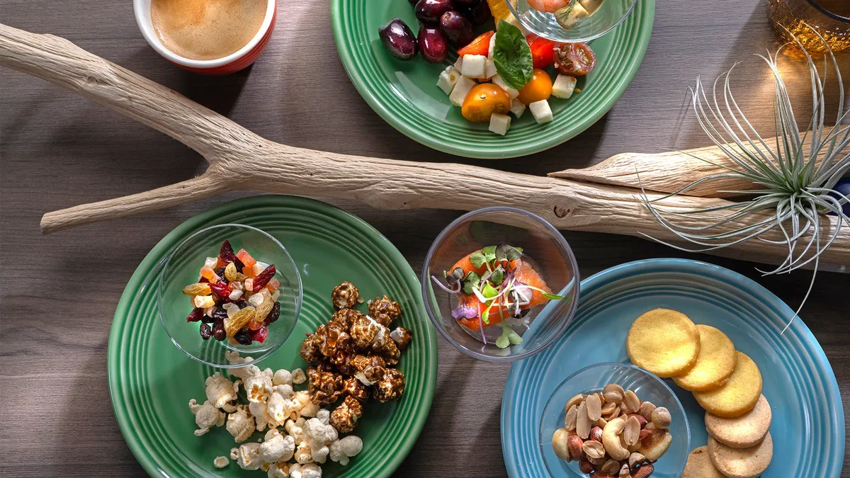 Cafe time snacks