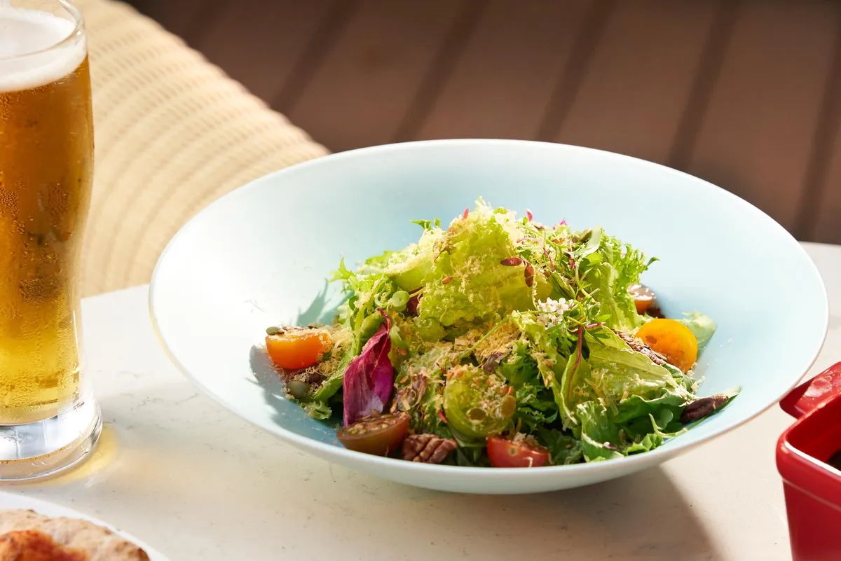 Fresh seasonal salad