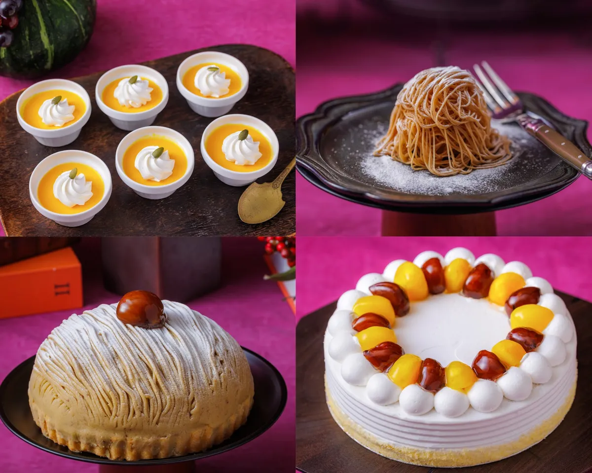 Mont Blanc and pumpkin pudding highlights