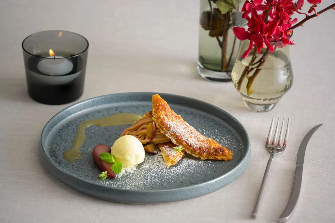 Obuse chestnut mille-feuille dessert