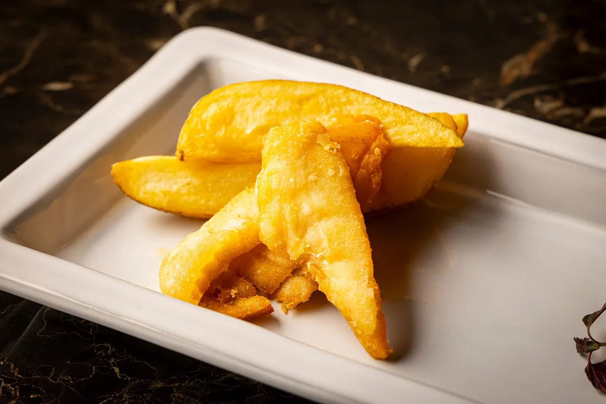Sustainable fish fritters
